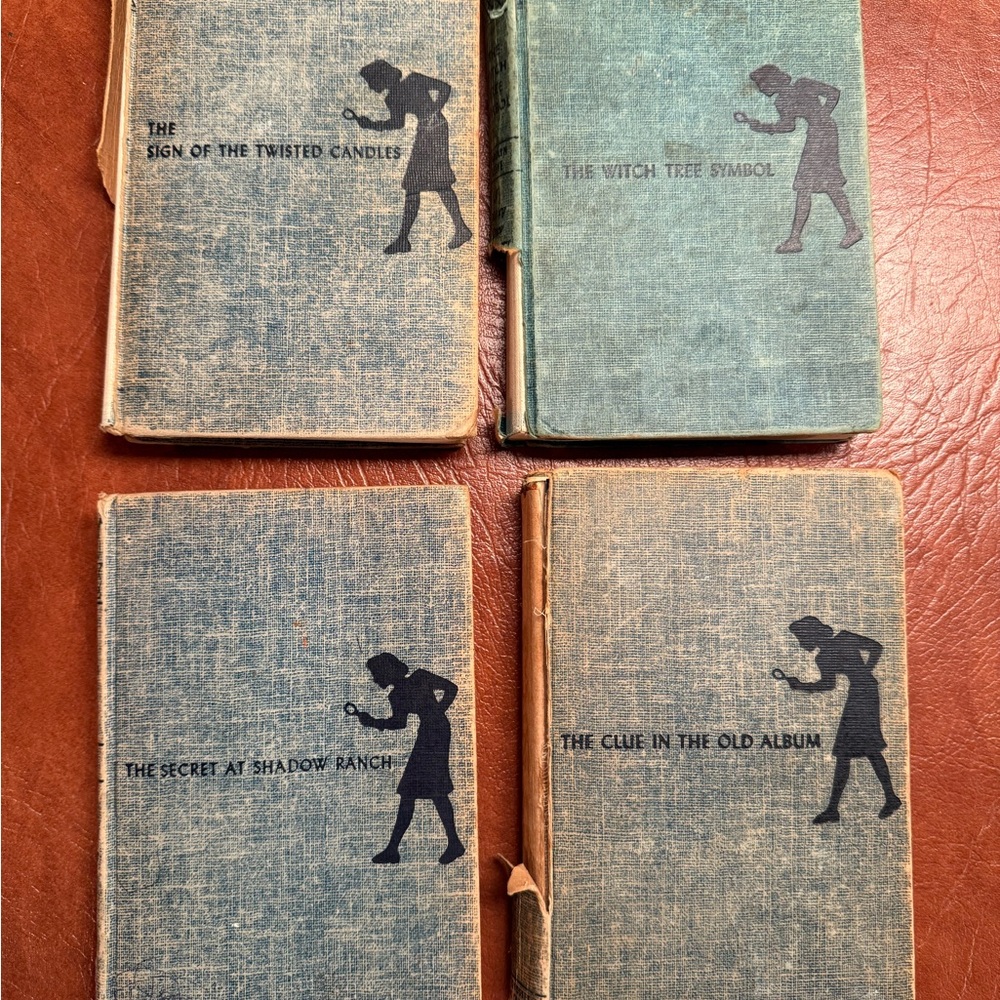 Vintage Mystery Book Set
